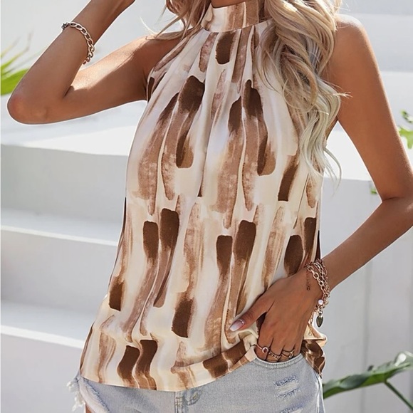 -lNew sleeveless halter top - Picture 3 of 7